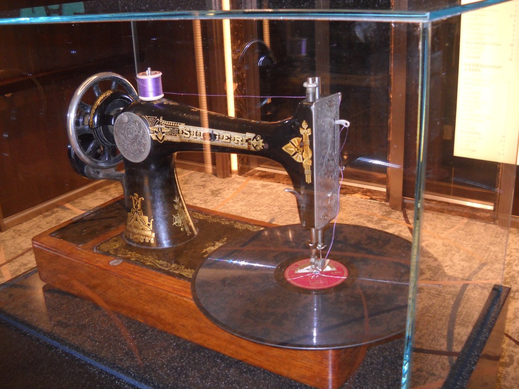 Sewing Machine Phonograph